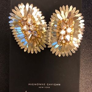 Mignonne Gavigan New York gold earrings